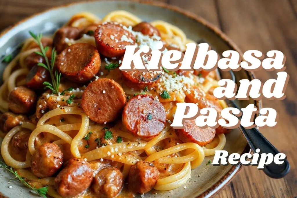 10 Mouthwatering Kielbasa and Pasta Recipes for Easy Weeknight Dinners 2 Kielbasa and Pasta Recipes Header
